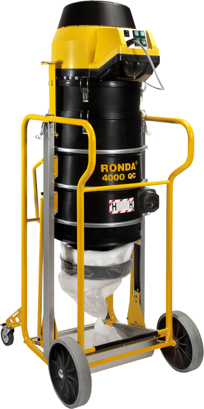 Ronda 4000H-QC heavy-duty støvsuger kl. H, 4Ã900W