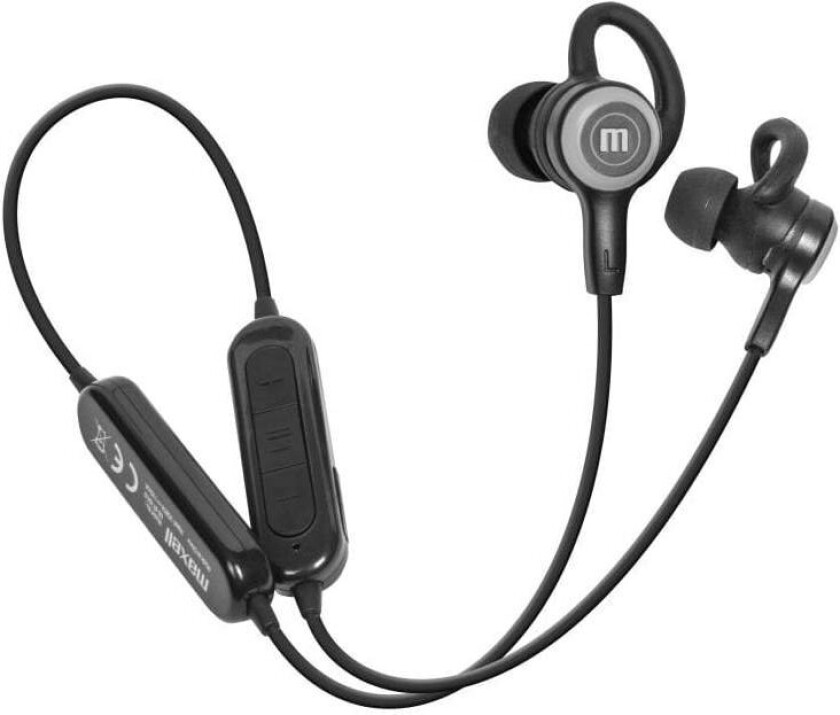 Bluetooth-hodetelefoner med LED-ring - Svart
