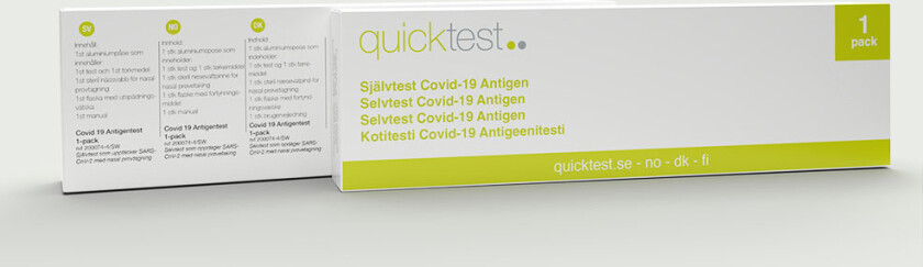Covid-19 Antigen test (1-pack)