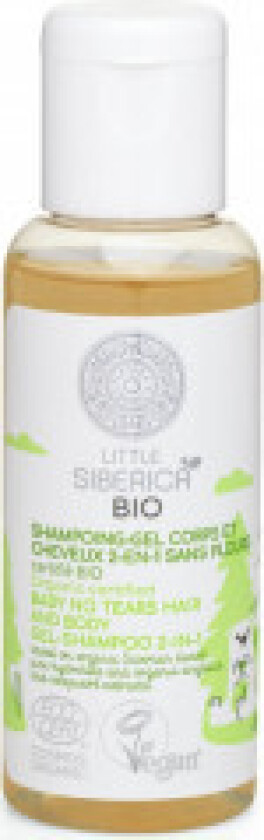 Organic Certified Baby No Tears Hair And Body Gel Shampoo 2in1 50ml