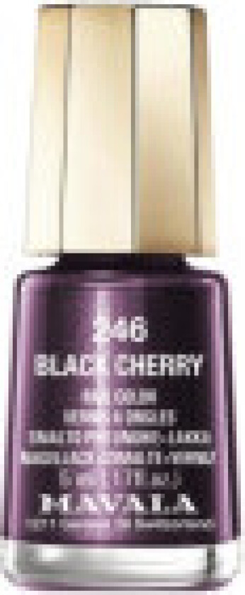 Mavala Nail Polish 246 Black Cherry 5ml