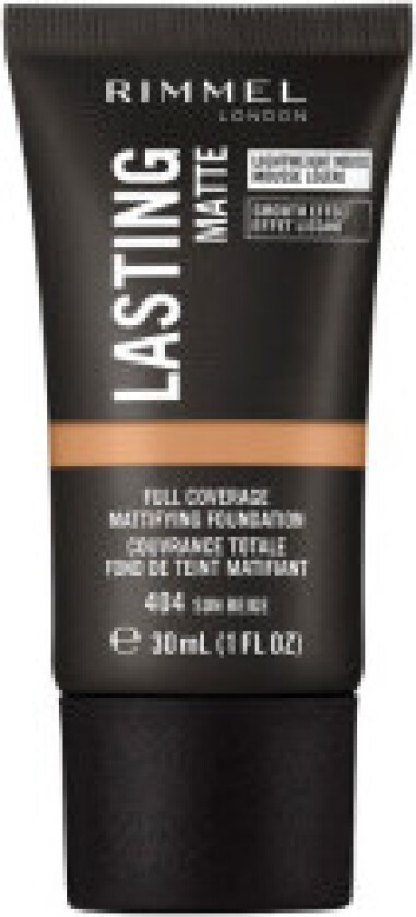 Lasting Matte Foundation 404 Sun Beige 30ml