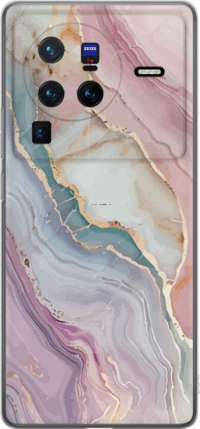 Mobildeksel til vivo X80 Pro med Marmor motiv