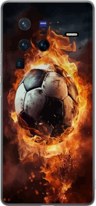 Mobildeksel til vivo X80 Pro med Fotball motiv