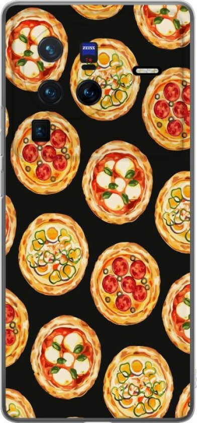 Mobildeksel til vivo X80 Pro med Pizza motiv