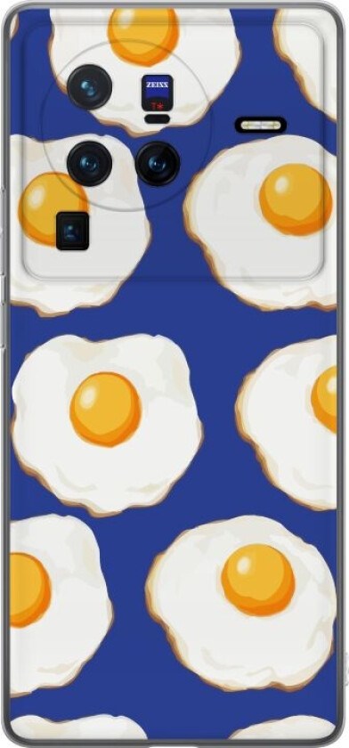 Mobildeksel til vivo X80 Pro med Stekte egg motiv