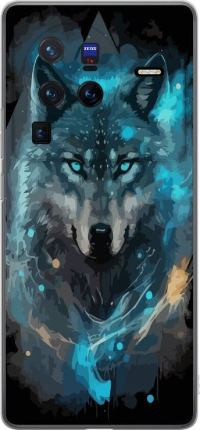 Mobildeksel til vivo X80 Pro med Ulve motiv