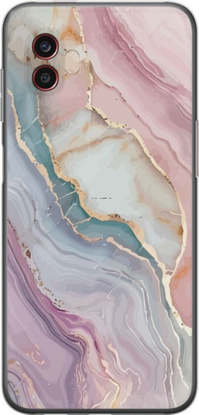 Mobildeksel til Samsung Galaxy Xcover6 Pro med Marmor motiv