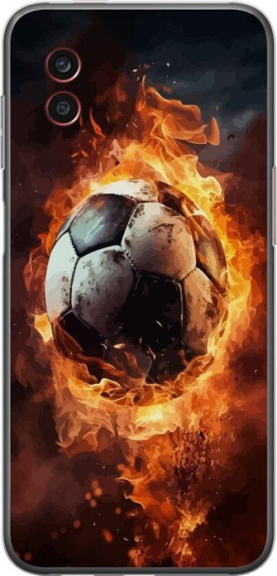 Mobildeksel til Samsung Galaxy Xcover6 Pro med Fotball motiv