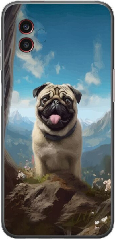 Mobildeksel til Samsung Galaxy Xcover6 Pro med Glad Hund motiv