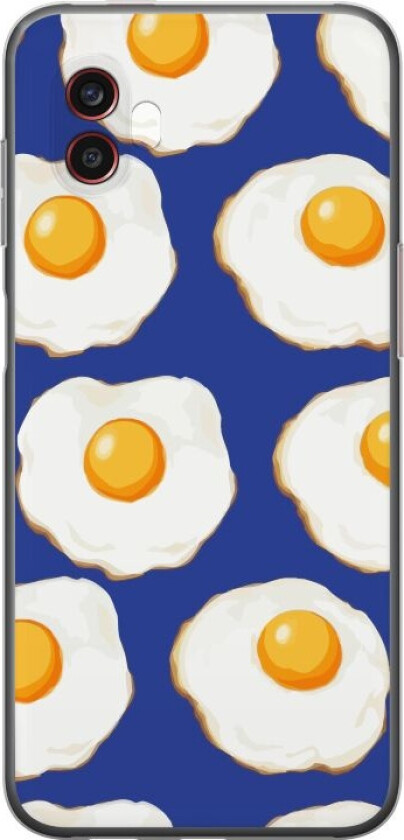 Mobildeksel til Samsung Galaxy Xcover6 Pro med Stekte egg motiv