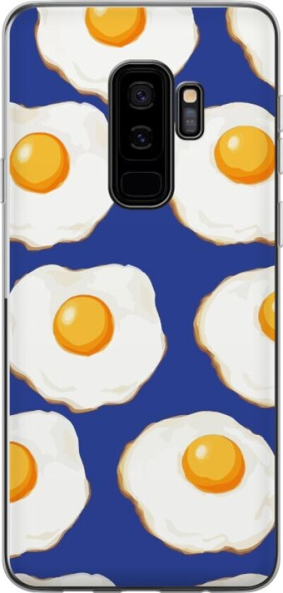 Mobildeksel til Samsung Galaxy S9+ med Stekte egg motiv