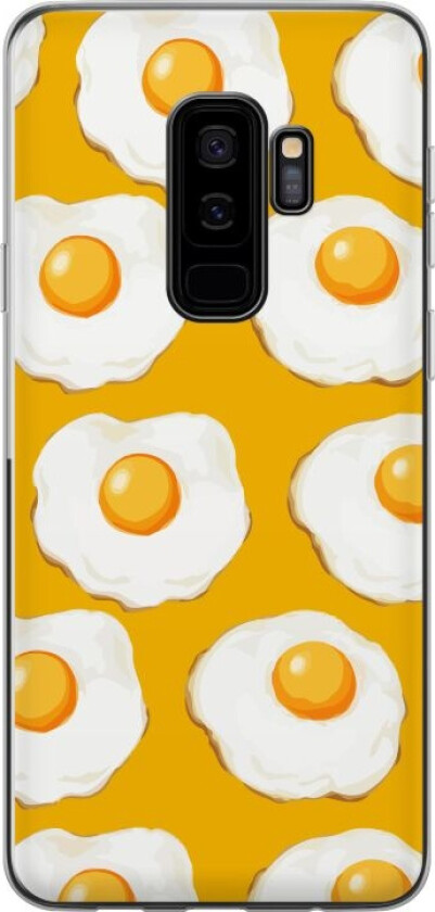 Mobildeksel til Samsung Galaxy S9+ med Stekt egg motiv