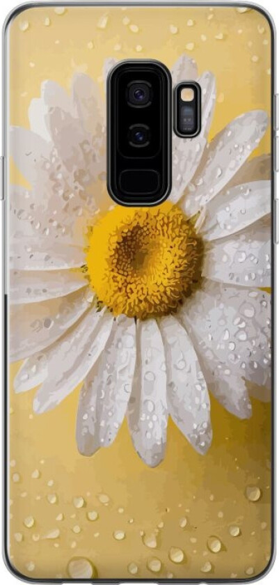 Mobildeksel til Samsung Galaxy S9+ med Porselensblomst motiv