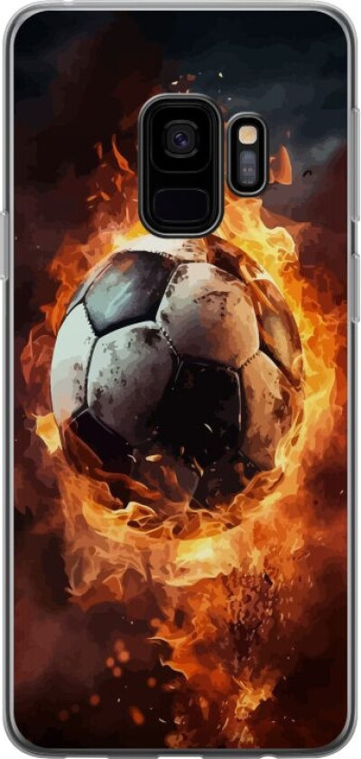 Mobildeksel til Samsung Galaxy S9 med Fotball motiv