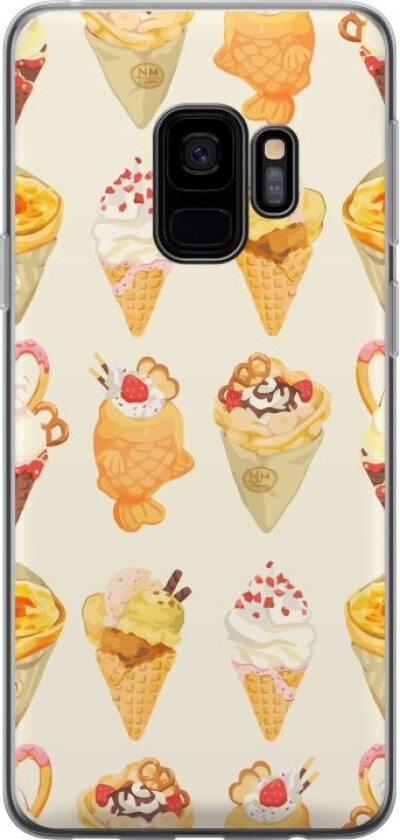 Mobildeksel til Samsung Galaxy S9 med Glassig motiv