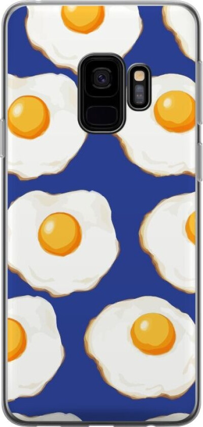 Mobildeksel til Samsung Galaxy S9 med Stekte egg motiv