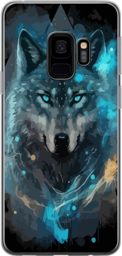 Mobildeksel til Samsung Galaxy S9 med Ulve motiv