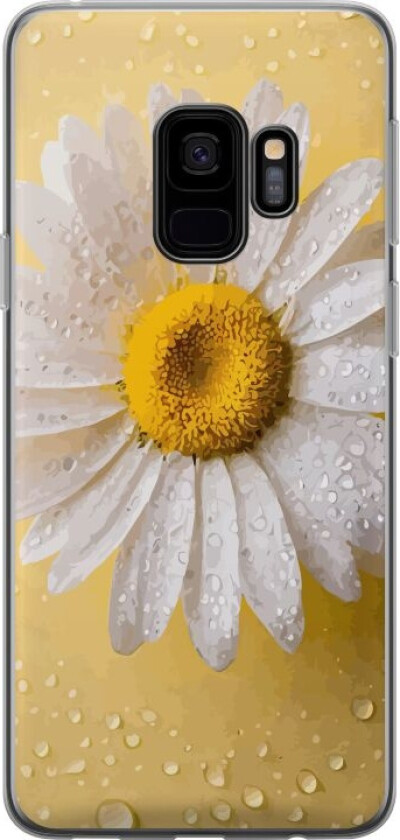 Mobildeksel til Samsung Galaxy S9 med Porselensblomst motiv