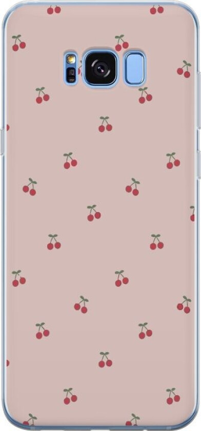 Mobildeksel til Samsung Galaxy S8 med Kirsebær motiv