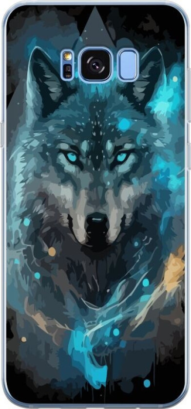Mobildeksel til Samsung Galaxy S8 med Ulve motiv