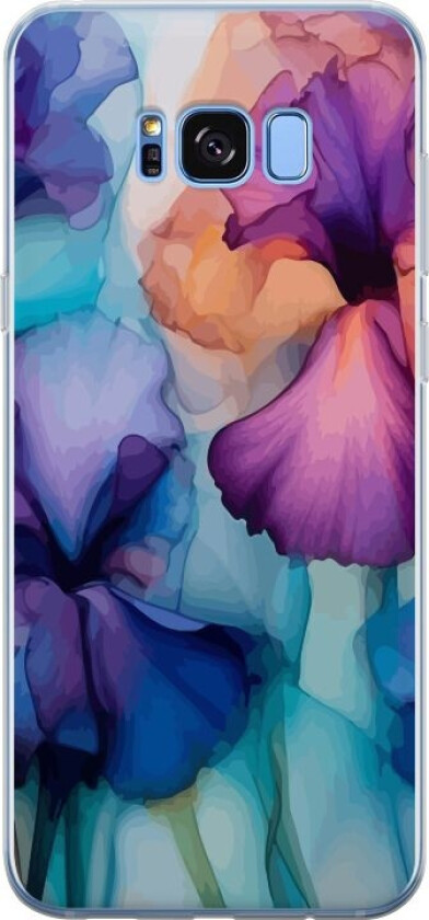 Mobildeksel til Samsung Galaxy S8 med Magiske blomster motiv