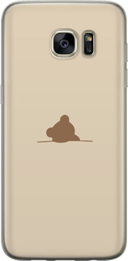 Mobildeksel til Samsung Galaxy S7 edge med Nalle motiv