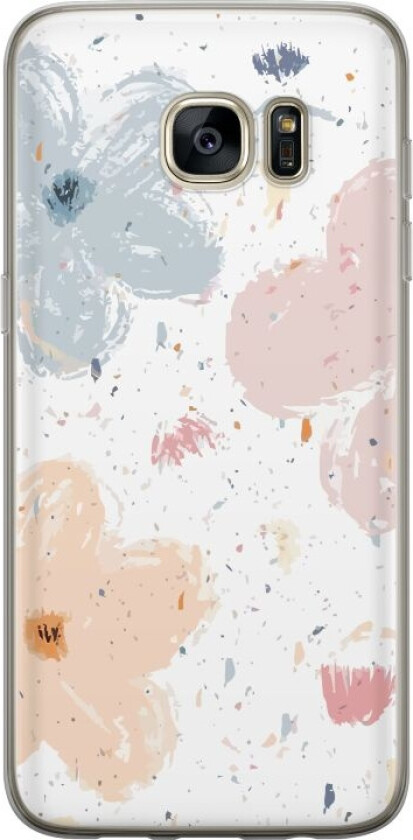 Mobildeksel til Samsung Galaxy S7 edge med Blomster motiv