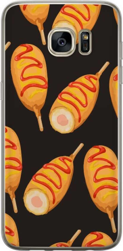 Mobildeksel til Samsung Galaxy S7 edge med Kyllinglår motiv