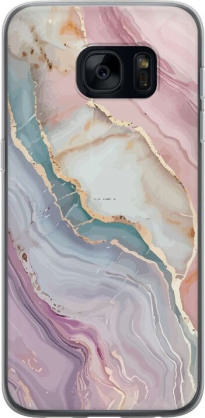Mobildeksel til Samsung Galaxy S7 med Marmor motiv