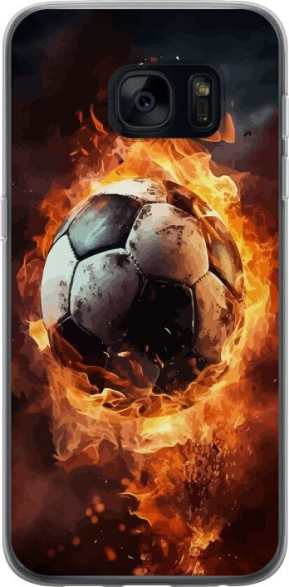 Mobildeksel til Samsung Galaxy S7 med Fotball motiv