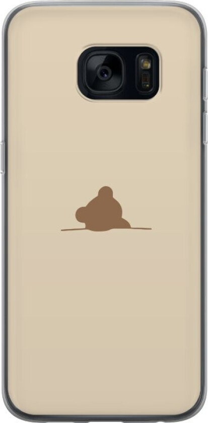 Mobildeksel til Samsung Galaxy S7 med Nalle motiv