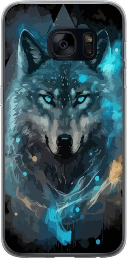 Mobildeksel til Samsung Galaxy S7 med Ulve motiv