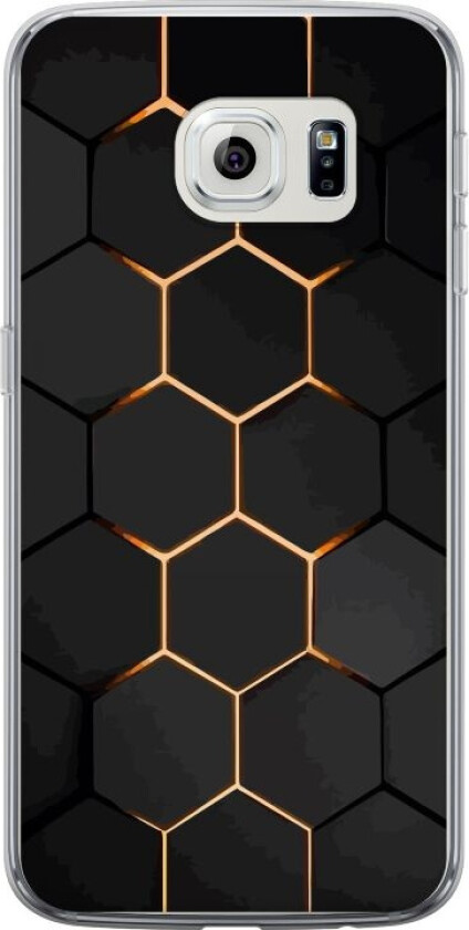 Mobildeksel til Samsung Galaxy S6 edge med Luksuriøst Mønster motiv
