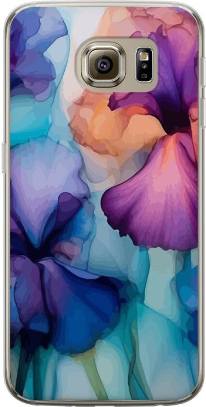 Mobildeksel til Samsung Galaxy S6 med Magiske blomster motiv