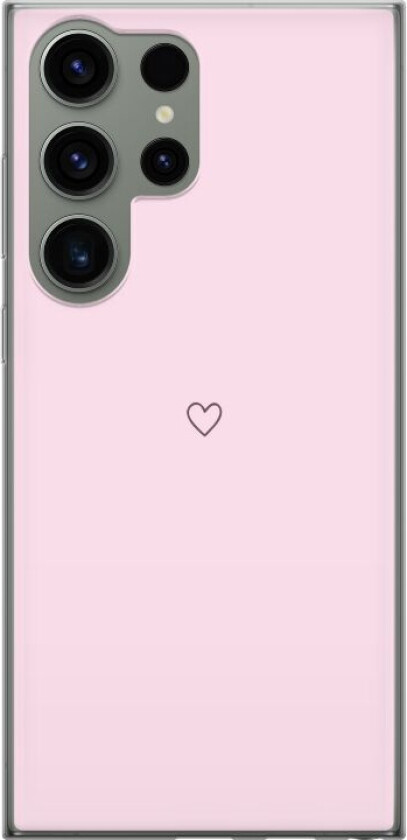 Mobildeksel til Samsung Galaxy S23 Ultra med Hjerte motiv