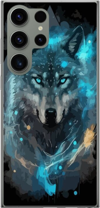 Mobildeksel til Samsung Galaxy S23 Ultra med Ulve motiv