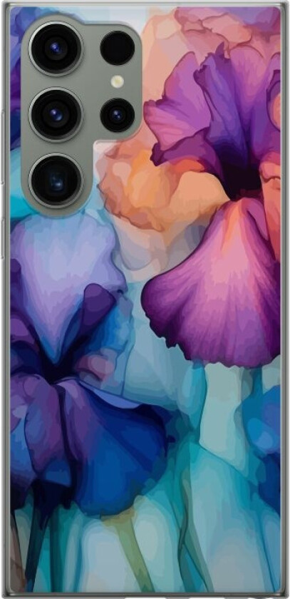 Mobildeksel til Samsung Galaxy S23 Ultra med Magiske blomster motiv