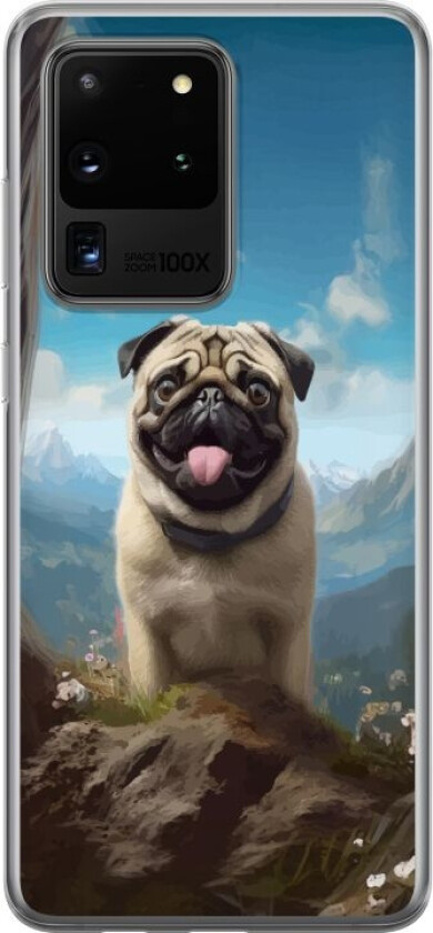 Mobildeksel til Samsung Galaxy S20 Ultra med Glad Hund motiv