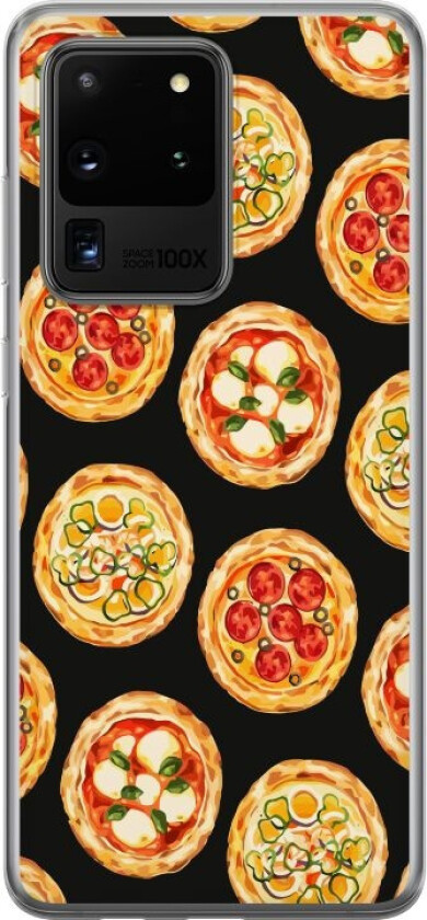 Mobildeksel til Samsung Galaxy S20 Ultra med Pizza motiv