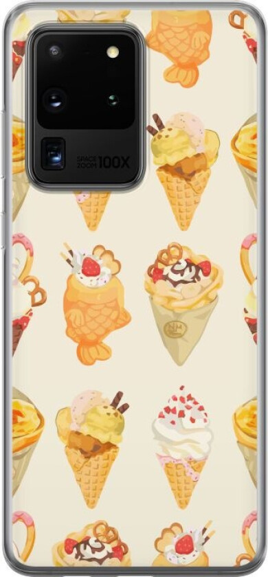 Mobildeksel til Samsung Galaxy S20 Ultra med Glassig motiv