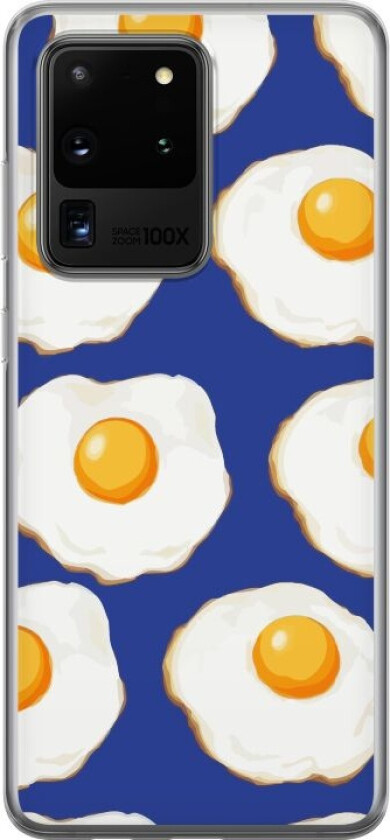 Mobildeksel til Samsung Galaxy S20 Ultra med Stekte egg motiv
