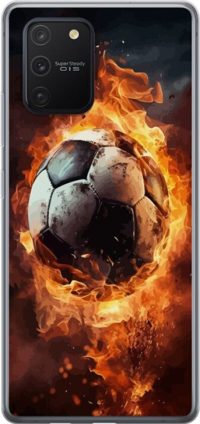 Mobildeksel til Samsung Galaxy S10 Lite med Fotball motiv