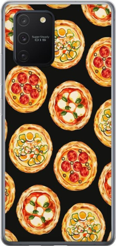 Mobildeksel til Samsung Galaxy S10 Lite med Pizza motiv