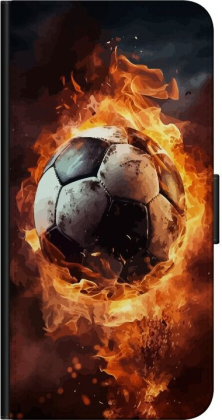 Lommeboketui til Samsung Galaxy Note10 Lite med Fotball motiv