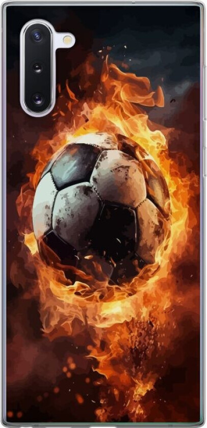Mobildeksel til Samsung Galaxy Note10 med Fotball motiv