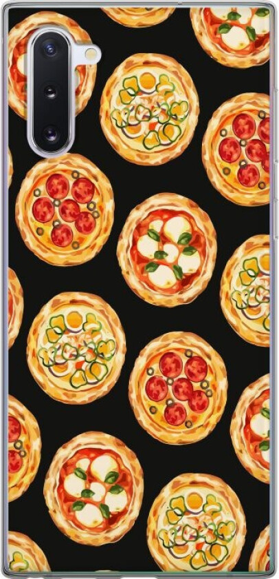 Mobildeksel til Samsung Galaxy Note10 med Pizza motiv