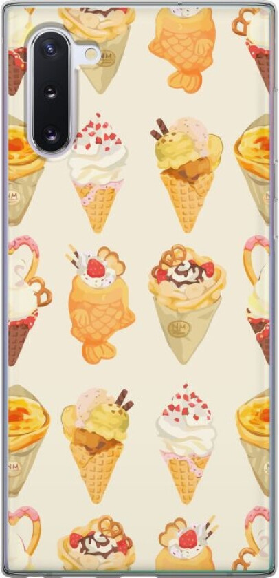 Mobildeksel til Samsung Galaxy Note10 med Glassig motiv