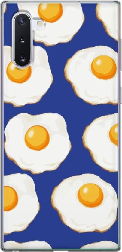 Mobildeksel til Samsung Galaxy Note10 med Stekte egg motiv