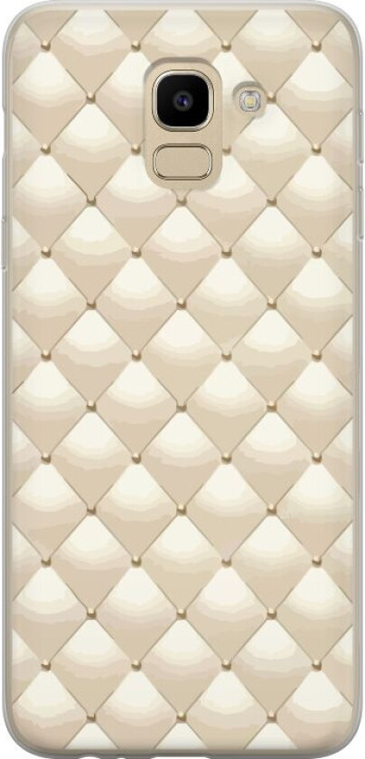 Mobildeksel til Samsung Galaxy J6 med Gullglans motiv